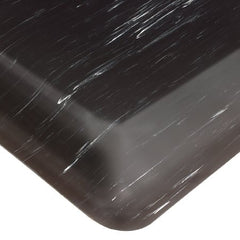 Fisher Scientific Anti-Fatigue Floor Mat Tile-Top™ AM SpongeCote® 3 X 5 Foot Black PVC / Anti-Microbial Nitrile Infused Sponge - M-726141-2940 - Each