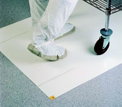 Fisher Scientific Adhesive Floor Mat CleanStep™ 18 X 36 Inch White Polyethylene - M-729061-1234 - Case of 8