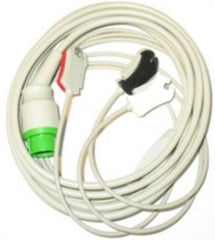 Future Health Concepts ECG Patient Cable 3 Lead Star Monitors
