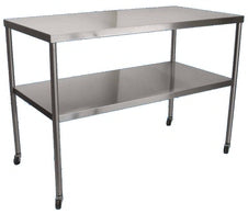 Future Health Concepts Instrument Table 24 X 36 X 34 Inch Stainless Steel 1 Shelf