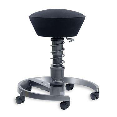 Fabric Swopper Ergonomic Stool with Casters With Casters • Fabric ,1 Each - Axiom Medical Supplies