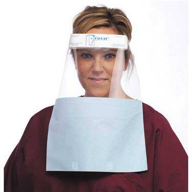 Face Shield with Drape Face Shield with Drape ,100 per Paxk - Axiom Medical Supplies