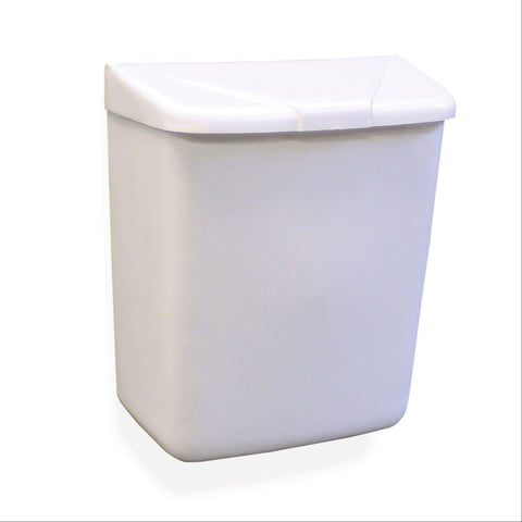 Feminine Hygiene Receptacles Feminine Hygiene Receptacle, White ABS ,1 Each - Axiom Medical Supplies