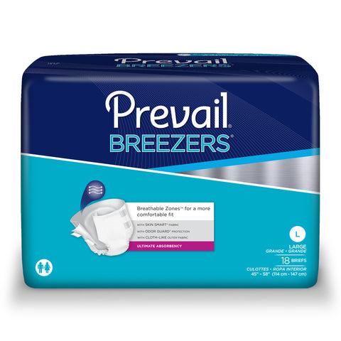 First Quality Products Breezers Adult Briefs AM-10-PVB016