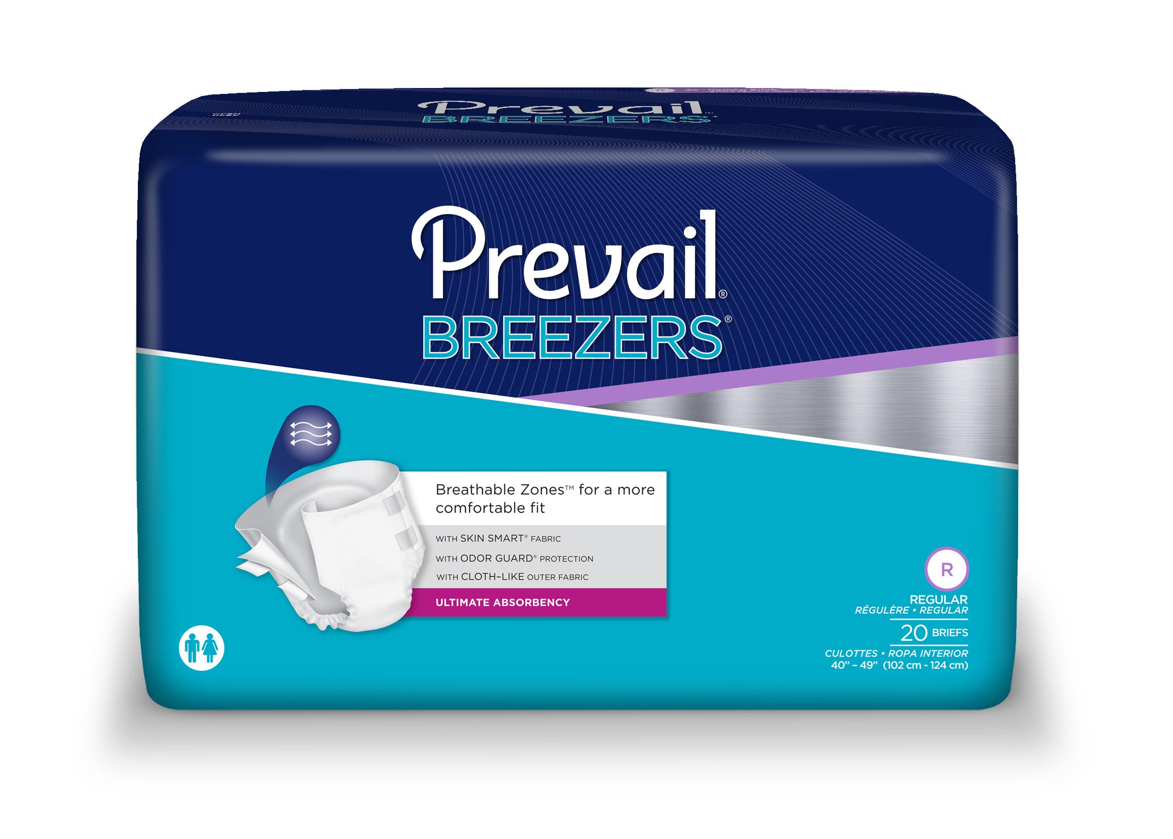 First Quality Products Breezers Adult Briefs AM-10-PVB014