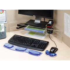 MarketLab Monitor Stands Double Corner 90° • 29"W x 11"D x 6"H ,1 Each - Axiom Medical Supplies