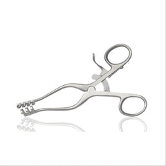 Flesh Retractor 4-Prong, Blunt Flesh Retractor ,1 Each - Axiom Medical Supplies