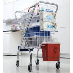 FlexyCart Lightweight Phlebotomy Cart Deluxe • 19.5"W x 30"L x 38"H ,1 Each - Axiom Medical Supplies