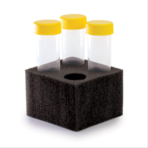 Foam Tube Racks For 30mm Tubes For 30mm Tubes • 2.38"H ,5 / pk - Axiom Medical Supplies