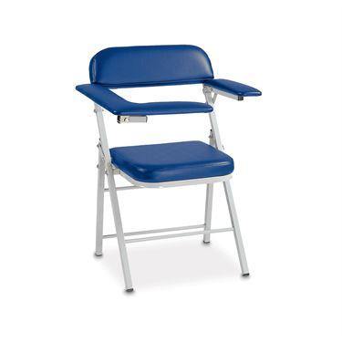 Folding Blood Draw Chair with Flip Arm Folding Blood Draw Chair with Flip Arm • CAL133 • 27.5"W x 28.5"D x 43"H ,1 Each - Axiom Medical Supplies