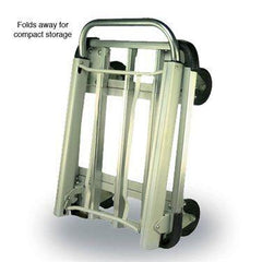 Folding Aluminum Cart Folding Aluminum Cart • 21.5"L x 16.5"W x 28.5"H ,1 Each - Axiom Medical Supplies