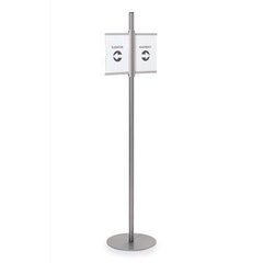 MarketLab Freestanding Document Display Free-Standing Document Display • 20.375"Dia x 72.438"H ,1 Each - Axiom Medical Supplies