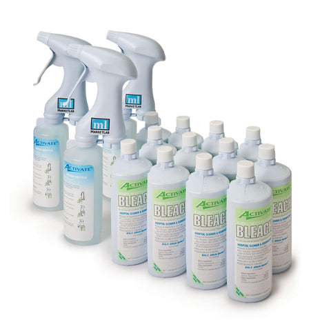 Fresh Mix Bleach Dilution System Starter Pack MarketLab Fresh-Mix Starter Kit ,1 / pk - Axiom Medical Supplies