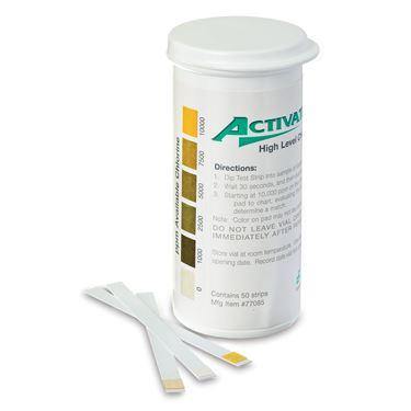 Fresh Mix Bleach Dilution System Test Strips Test Strips* • 50 strips per vial ,1 Each - Axiom Medical Supplies