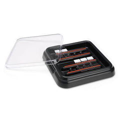 Slide Stain Trays 20-Slide Stain Tray with Clear Lid • 14.5"L x 8.75"W x 1.75"H ,1 Each - Axiom Medical Supplies