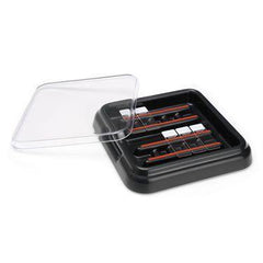 Slide Stain Trays 20-Slide Stain Tray with Black Lid • 14.5"L x 8.75"W x 1.75"H ,1 Each - Axiom Medical Supplies