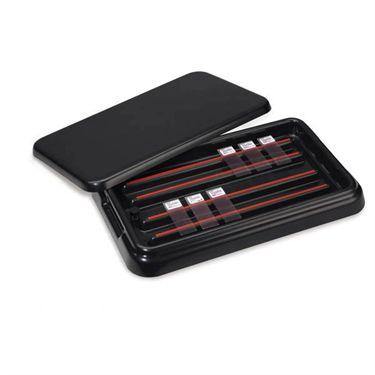 Slide Stain Trays 10-Slide Stain Tray with Black Lid • 9"L x 9"W x 1.75"H ,1 Each - Axiom Medical Supplies