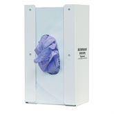 Bowman White Steel Cabinet Mount Single Glove Box Dispenser White Steel Cabinet Mount • 5.6"W x 3.8"D x 10"H ,1 Each - Axiom Medical Supplies