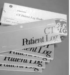 GE Healthcare Patient CT Logbooks GE CT