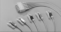 Vyaire Medical Leadwire Set 29 Inch, Grabber, 3 Lead, Group, Multi Link GE Eagle, Solar, Dash 2000 Monitors, Tram