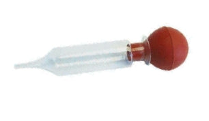 Graham-Field Plungerless Bulb Syringe Grafco® 2 oz. Reusable NonSterile Individually Boxed Rubber, Flint Glass