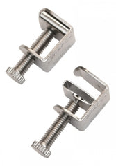 Graham-Field C Clamp Screw Compressor Chrome Plated Copper, Serrated Thumb Head Screw - M-301285-3926 - Bag of 12