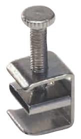 Graham-Field C Clamp Screw Compressor Serrated Thumb Screw Head, Chrome Plated Copper - M-461787-2625 - Bag of 12