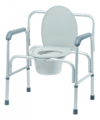 Graham-Field Commode Chair Lumex® With Arms Aluminum Frame 14 Inch Seat Width