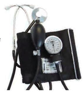 Graham-Field Aneroid Sphygmomanometer Combo Kit At Home Blood Pressue Kit Adult Size Cotton Cuff