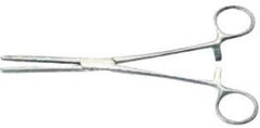 Graham-Field Hemostatic Forceps Grafco® Rochester-Pean 8 Inch Length Stainless Steel NonSterile Ratchet Lock Finger Ring Handle Straight Blunt Serrated Tips - M-583362-4232 - Each