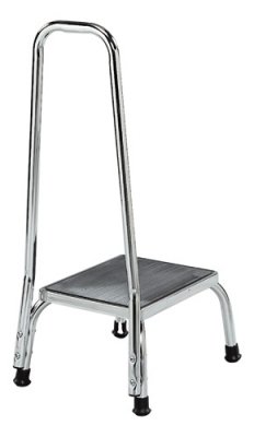 Graham-Field Step Stool with Handrail 1-Step Steel 9 Inch Step Height - M-677373-1260 - Case of 2