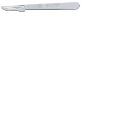 Graham-Field Scalpel Feather® Conventional No. 22 Stainless Steel / Plastic Classic Grip Handle Sterile Disposable - M-699471-3814 - Box of 20