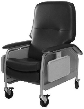 Graham-Field Clinical Care Recliner Lumex® Imperial Blue PERMABLOK3 Patriot Plus Vinyl 4 Swivel Caster