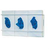 Bowman Wire Glove Box Dispenser Triple • 16.32"W x 3.75"D x 8.16"H ,2 / pk - Axiom Medical Supplies