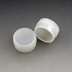 Globe Scientific Sample Cup Cap Polyethylene Snap Cap White For Multipurpose Sample Cups NonSterile
