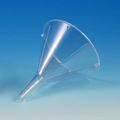 Globe Scientific Laboratory Funnel Disposable Polypropylene