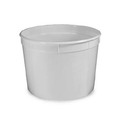 Globe Scientific Lab Storage Container General Purpose Pail Polyethylene 64 oz.