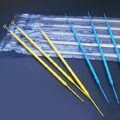 Globe Scientific Inoculating Loop / Needle 1 µL (0.001) Polystyrene Integrated Handle Sterile
