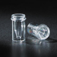 Globe Scientific Sample Cup 0.5 mL, Clear, Polystyrene, Without Caps, 1000 Cups Beckman Coulter CX Series Analyzers