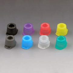Globe Scientific Globe® Scientific Tube Closure Polyethylene Snap Cap Red For Most 12 mm / 13 mm / 16 mm Tubes NonSterile