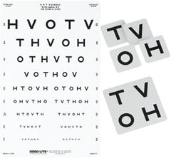 Good-Lite Eye Chart Good-Lite® 10 Foot Measurement Acuity Test