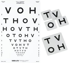 Good-Lite Eye Chart Good-Lite® 10 Foot Measurement Acuity Test