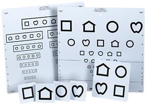 Good-Lite Preschool Eye Test Chart Good-Lite® 10 Foot Measurement Acuity Test