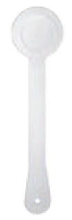 Good-Lite See the Eye™ Eye Occluder Long Handle Style Frosted Frosted White Plastic