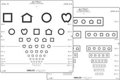 Good-Lite Preschool Eye Test Chart Good-Lite® 10 Foot Measurement Acuity Test