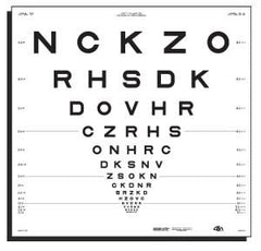 Good-Lite Eye Chart Good-Lite® 10 Foot Measurement Acuity Test