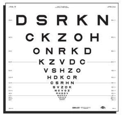 Good-Lite Eye Chart Good-Lite® 10 Foot Measurement Acuity Test