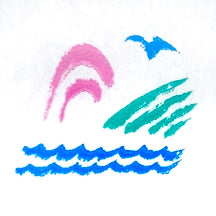 Graham Medical Products Table Paper Seascape® 21 Inch Print (Seascape) Smooth