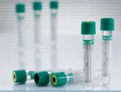 Greiner Bio-One VACUETTE® Venous Blood Collection Tube Analyte Determination Lithium Heparin Additive 13 X 100 mm 6 mL Green / Black Ring Pull Cap Polyethylene Terephthalate (PET) Tube