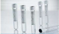 Greiner Bio-One VACUETTE® Venous Blood Collection Tube Serum Tube Plain 13 X 75 mm 3 mL White / Black Ring Pull Cap Polyethylene Terephthalate (PET) Tube
